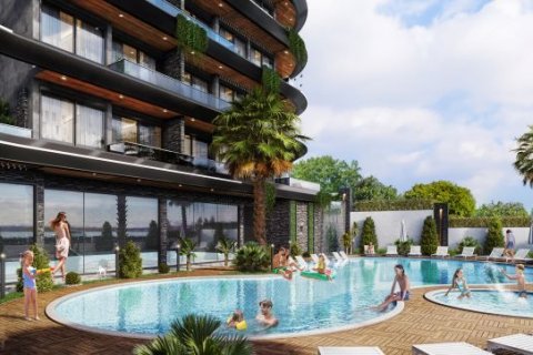 1+1 Penthouse  i Kestel, Antalya, Tyrkiet Nr. 77047 - 1