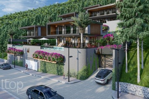 4+1 Villa  i Alanya, Antalya, Tyrkiet Nr. 72631 - 2