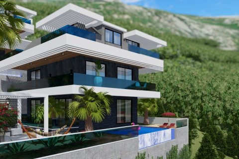 5+2 Villa  i Bektas, Alanya, Antalya, Tyrkiet Nr. 76410 - 3