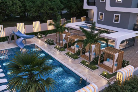 3+1 Penthouse  i Mahmutlar, Antalya, Tyrkiet Nr. 73045 - 5