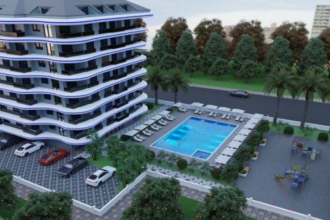 1+1 Lejlighed  i Alanya, Antalya, Tyrkiet Nr. 76622 - 9