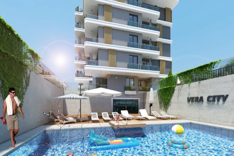 1+1 Lejlighed  i Gazipasa, Antalya, Tyrkiet Nr. 76734 - 4