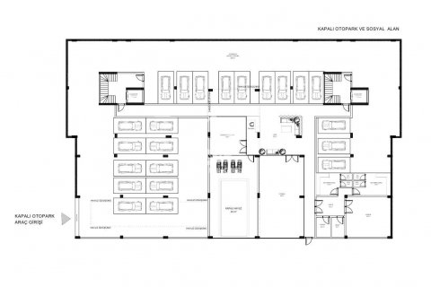 1+1 Lejlighed  i Alanya, Antalya, Tyrkiet Nr. 72173 - 26