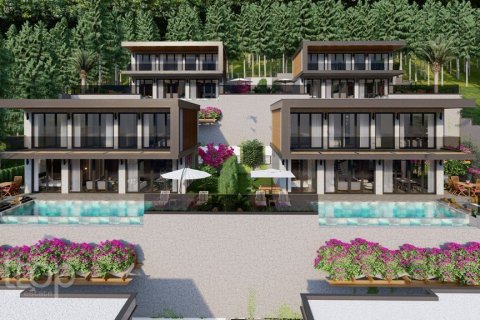 4+1 Villa  i Alanya, Antalya, Tyrkiet Nr. 72631 - 1