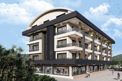 3+1 Penthouse  i Oba, Antalya, Tyrkiet Nr. 77300 - 2