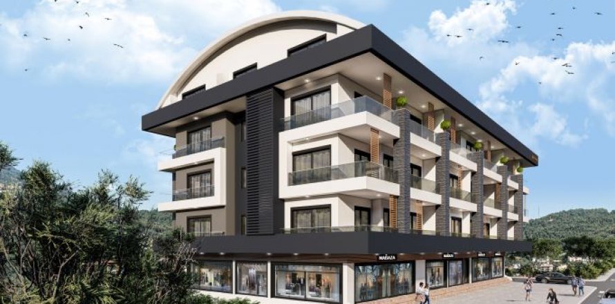 4+1 Penthouse  i Oba, Antalya, Tyrkiet Nr. 77302