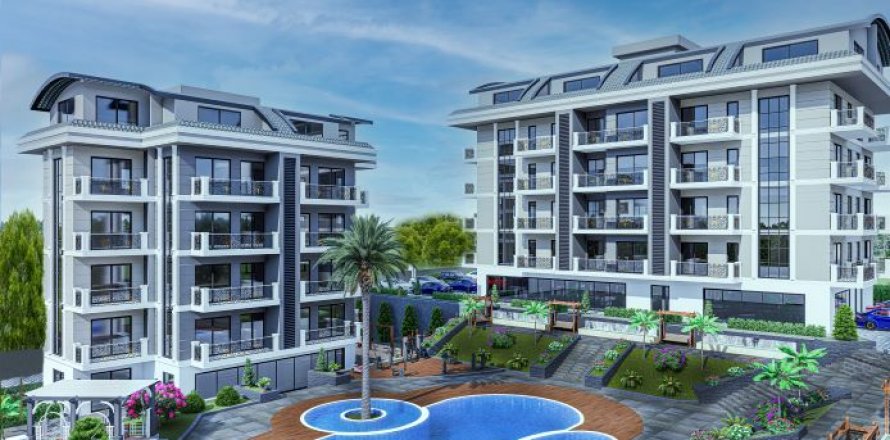 2+1 Penthouse  i Oba, Antalya, Tyrkiet Nr. 77502