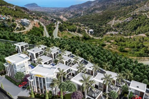 3+1 Villa  i Bektas, Alanya, Antalya, Tyrkiet Nr. 77026 - 11