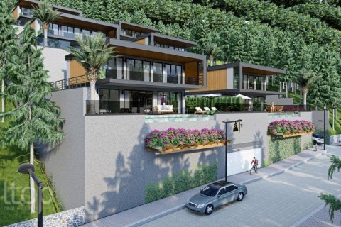 4+1 Villa  i Alanya, Antalya, Tyrkiet Nr. 72631 - 7