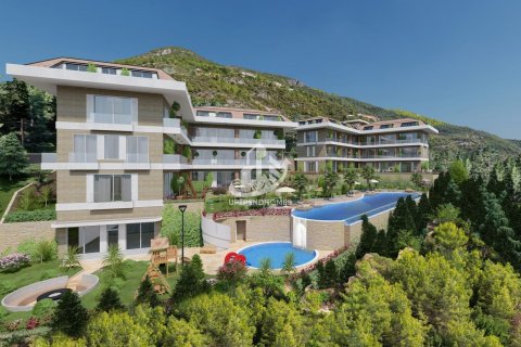 2+1 Lejlighed  i Alanya, Antalya, Tyrkiet Nr. 76357 - 2