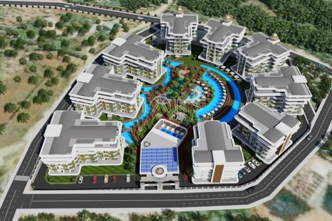 1+1 Lejlighed i Residential complex in the Oba area with all the necessary social infrastructure nearby, Alanya, Antalya, Tyrkiet Nr. 73822 - 24