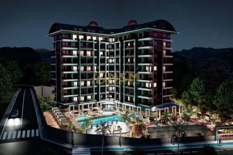 1+1 Lejlighed  i Alanya, Antalya, Tyrkiet Nr. 83956 - 5