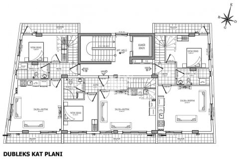 2+1 Lejlighed  i Antalya, Tyrkiet Nr. 84714 - 13