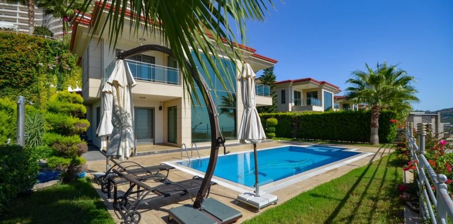 4+1 Villa  i Kargicak, Alanya, Antalya, Tyrkiet Nr. 83003