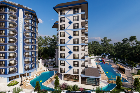 1+1 Lejlighed i Moonlight Blue Residence, Avsallar, Antalya, Tyrkiet Nr. 84612 - 11