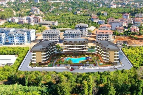1+0 Lejlighed  i Alanya, Antalya, Tyrkiet Nr. 41376 - 1
