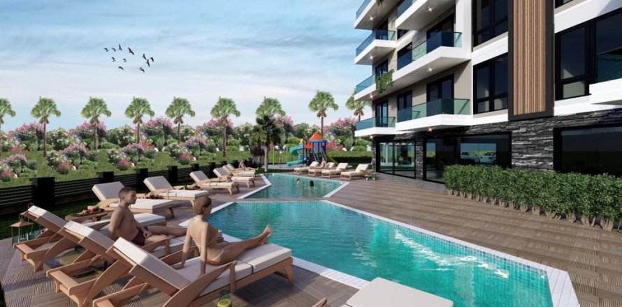 2+1 Penthouse  i Avsallar, Antalya, Tyrkiet Nr. 82114