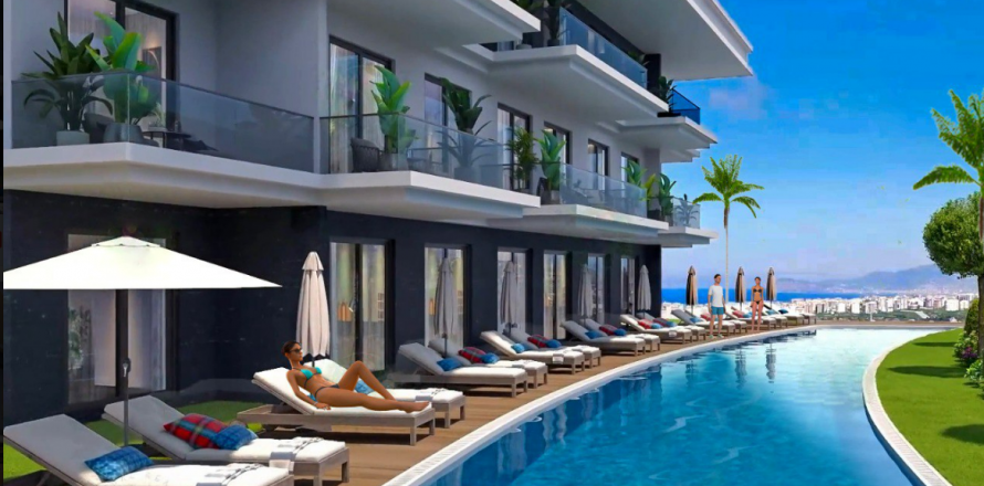 2+1 Penthouse  i Kargicak, Alanya, Antalya, Tyrkiet Nr. 80712