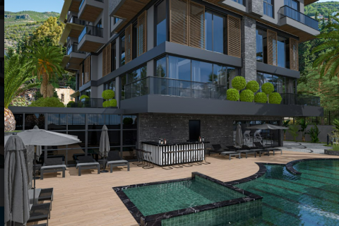 2+1 Penthouse  i Alanya, Antalya, Tyrkiet Nr. 81332 - 3