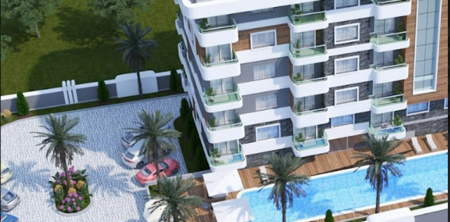 3+1 Penthouse  i Gazipasa, Antalya, Tyrkiet Nr. 81349