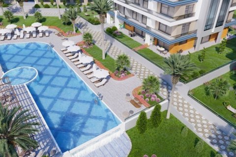1+1 Lejlighed  i Alanya, Antalya, Tyrkiet Nr. 41723 - 3