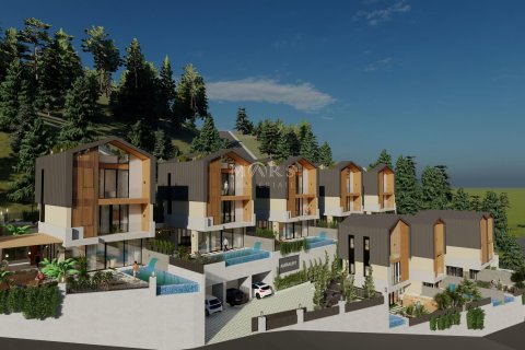 2+1 Lejlighed i Complex of villas in Tepe area, Alanya, Antalya, Tyrkiet Nr. 82446 - 3