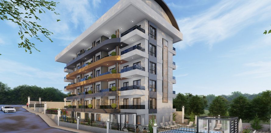 3+1 Penthouse  i Avsallar, Antalya, Tyrkiet Nr. 80722