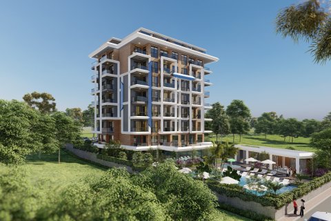 1+1 Lejlighed i Avsallar Hills Residence, Avsallar, Antalya, Tyrkiet Nr. 84563 - 2