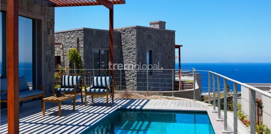 1+5 Villa  i Bodrum, Mugla, Tyrkiet Nr. 80998