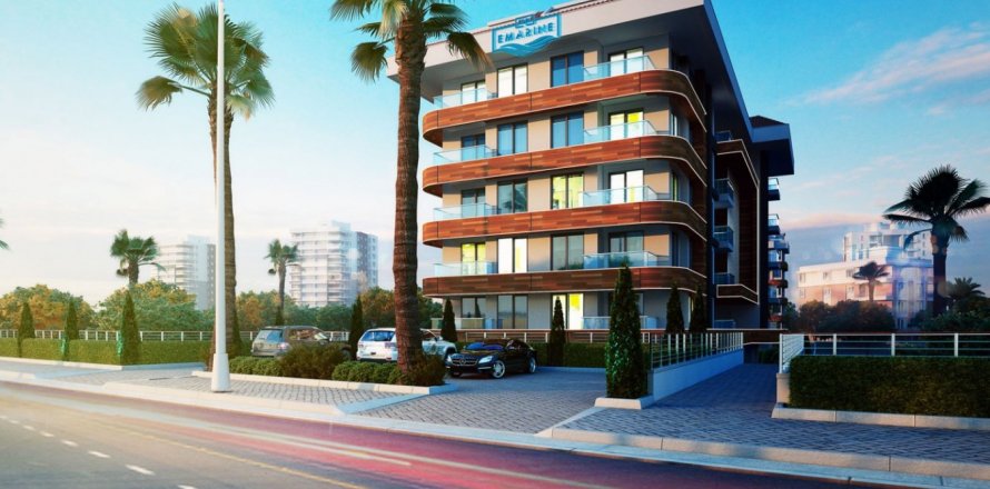 3+1 Lejlighed  i Kestel, Antalya, Tyrkiet Nr. 80492