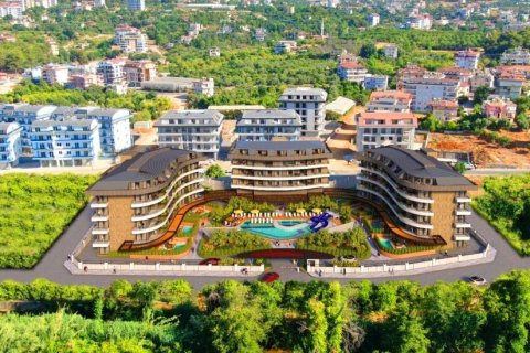 1+2 Lejlighed  i Alanya, Antalya, Tyrkiet Nr. 41709 - 1