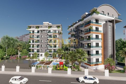 1+1 Lejlighed  i Alanya, Antalya, Tyrkiet Nr. 83872 - 16