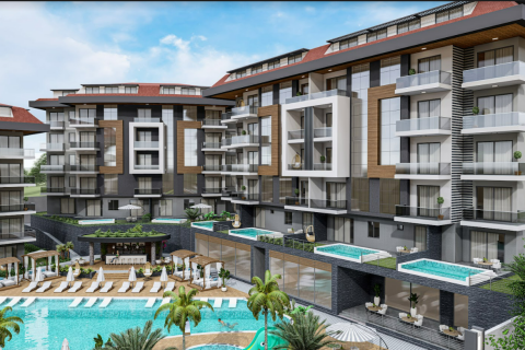 3+1 Penthouse  i Kestel, Antalya, Tyrkiet Nr. 81474 - 6