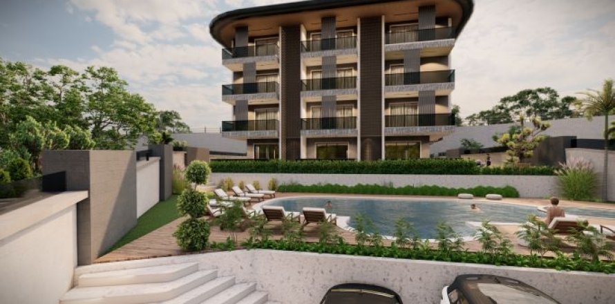 4+1 Penthouse  i Alanya, Antalya, Tyrkiet Nr. 80112