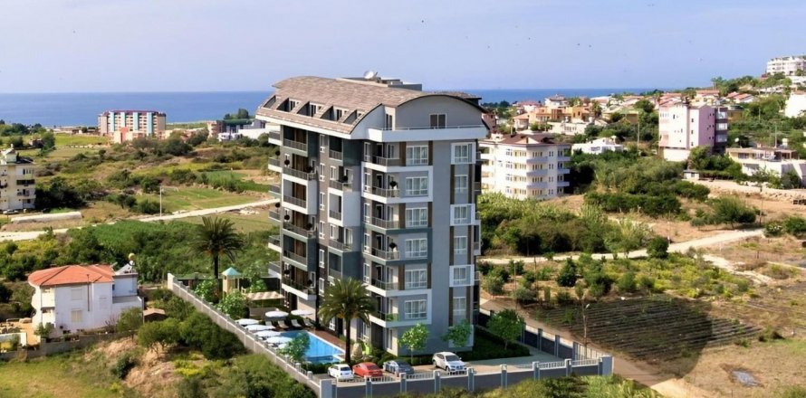 1+1 Lejlighed  i Demirtas, Alanya, Antalya, Tyrkiet Nr. 80412