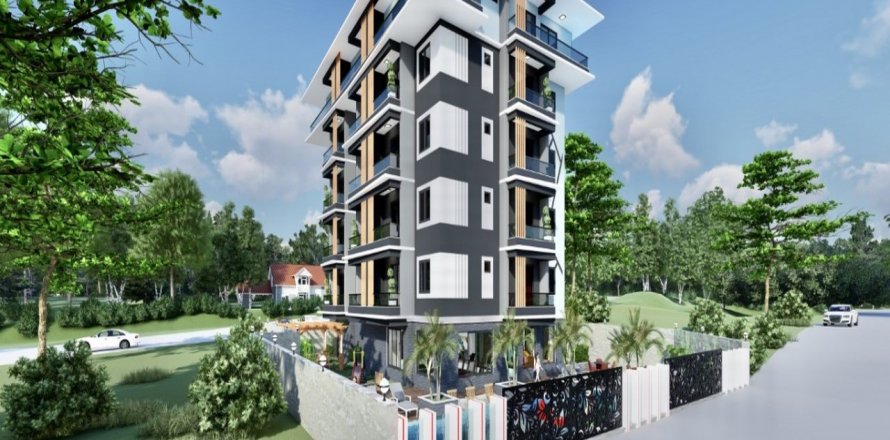 1+1 Boligkompleks  i Avsallar, Antalya, Tyrkiet Nr. 79768