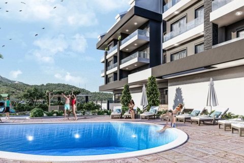 1+1 Lejlighed  i Alanya, Antalya, Tyrkiet Nr. 41726 - 2