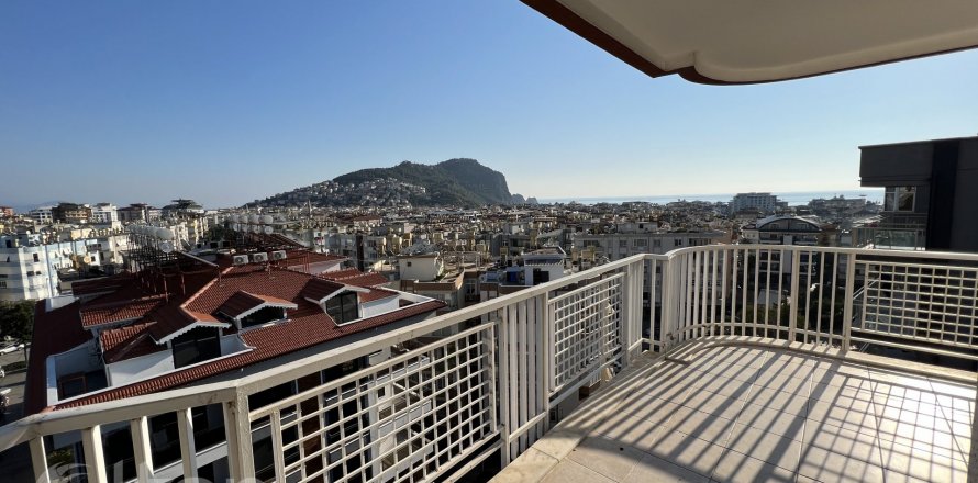 3+1 Penthouse  i Alanya, Antalya, Tyrkiet Nr. 84637