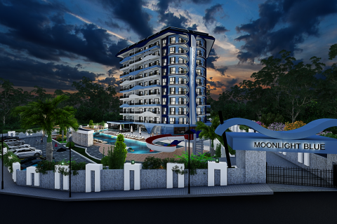 3+1 Penthouse i Moonlight Blue Residence, Avsallar, Antalya, Tyrkiet Nr. 84621 - 11