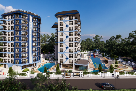 3+1 Penthouse i Moonlight Blue Residence, Avsallar, Antalya, Tyrkiet Nr. 84621 - 9