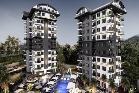 1+1 Boligkompleks  i Avsallar, Antalya, Tyrkiet Nr. 79759 - 12