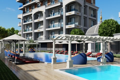 2+1 Penthouse  i Turkler, Alanya, Antalya, Tyrkiet Nr. 80367 - 16