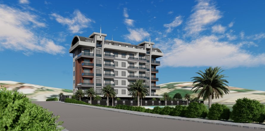 2+1 Penthouse  i Avsallar, Antalya, Tyrkiet Nr. 85146