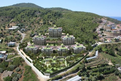 1+0 Lejlighed  i Alanya, Antalya, Tyrkiet Nr. 41749 - 1