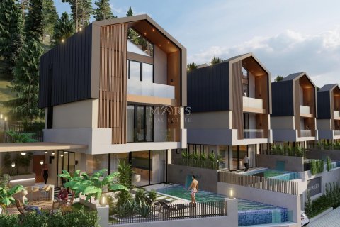 2+1 Lejlighed i Complex of villas in Tepe area, Alanya, Antalya, Tyrkiet Nr. 82446 - 15