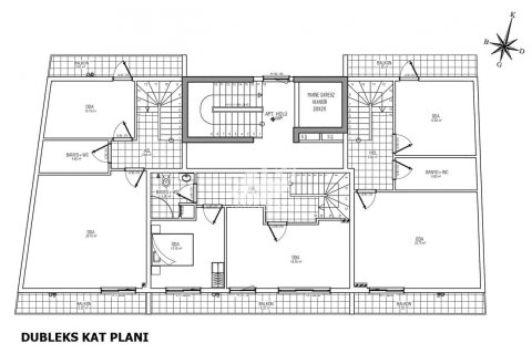 2+1 Lejlighed  i Antalya, Tyrkiet Nr. 84714 - 14