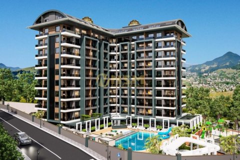 1+1 Lejlighed  i Alanya, Antalya, Tyrkiet Nr. 83956 - 1