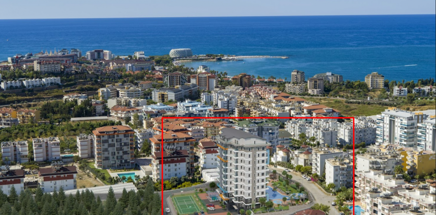 1+1 Lejlighed  i Avsallar, Antalya, Tyrkiet Nr. 80690