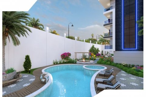 2+1 Penthouse  i Turkler, Alanya, Antalya, Tyrkiet Nr. 82308 - 13