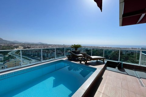 3+1 Penthouse  i Alanya, Antalya, Tyrkiet Nr. 81196 - 1